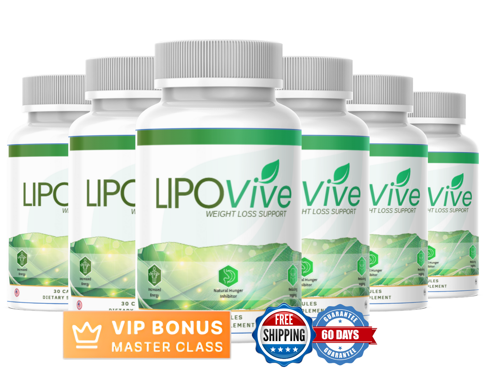 LipoVive 6 Bottle